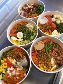 Salade Grijze Garnalen